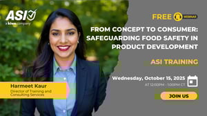 October 15, 2025 From Concept to Consumer Safeguarding Food Safety in Product Development
