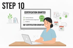 STEP 10 Certification Granted 