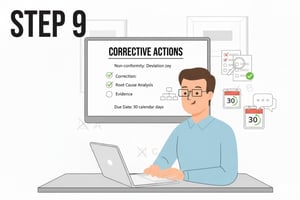 STEP 9 Corrective Actions
